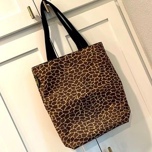 Giraffe Print Tote Bag